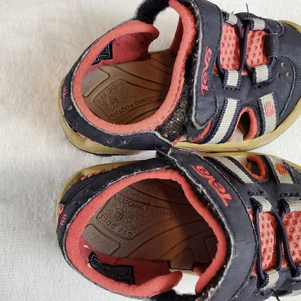 Teva Non-marking Baby Boys Sandals Size 4&5